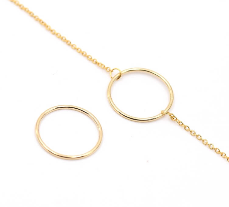 Anschlussring GOLD FILLED 18x1mm (1)