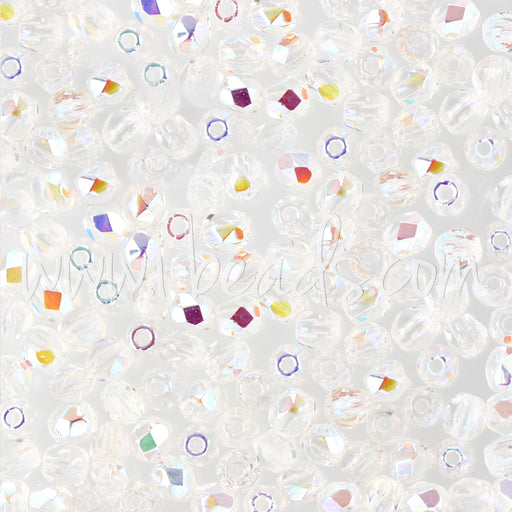 Kaufen Sie Perlen in Deutschland Glasschliffperlen crystal ab 3mm (50)