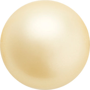 Kaufen Sie Perlen in Deutschland Round Pearl Preciosa Vanilla 4mm -71600 (20)