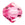 Perlengroßhändler in Deutschland Doppelkegelperle Preciosa Kristall Pink 6mm (10)