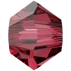Crystal4you 5328 Xilion Bicone-Perlen Ruby 3 mm (40 Stück)