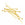 Perlen Einzelhandel Runder Kopfstecker Goldmessing – 25 x 0.6 mm (10)
