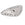 Perlengroßhändler in Deutschland Dreiecksanhänger Edelstahl 27x16mm - Cabochon 6x4mm (1)