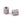Perlengroßhändler in Deutschland Zylinderperle Diamant gestreift - Edelstahl 7x6mm (2)