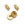 Perlen Einzelhandel Heishi Rondelle Perle Diamantschliff - goldener Edelstahl 5x2mm (4)