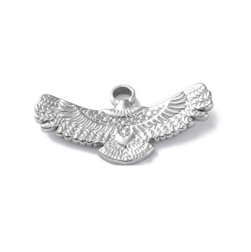 Kaufen Sie Perlen in Deutschland Fliegender Adler-Vogel-Anhänger aus Edelstahl 13x25,5mm (1)