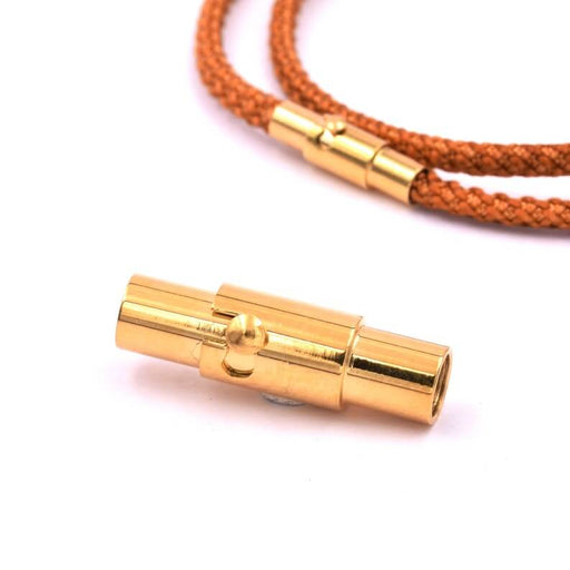 Kaufen Sie Perlen in Deutschland Magnetischer Rohrverschluss gold Edelstahl 16x5mm (1)