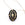 Perlen Einzelhandel Ovaler Anhänger aus schwarzer Emaille und goldenem Edelstahl 26 x 17 mm (1)