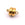 Perlen Einzelhandel Magnetverschluss Edelstahl goldfarben 10 mm – Loch: 1 mm (1)
