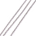 Doppelgliedrige Edelstahlkette 2 mm (50 cm)