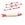 Perlen Einzelhandel Anhänger Fisch – goldfarbener Stahl mit gelben Streifen-Emaille – 40 x 8 mm (1)