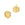 Perlen Einzelhandel Ohrstecker für 10-mm-Cabochon – Messinggold (1 Paar)