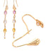 Ohrhaken aus goldenem Messing und Muschel – 17 mm (1 Paar)