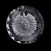 Runder gravierter Glas-Sonnenanhänge 45 mm (1)
