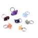 Charms Perlen Mix Edelsteinsplitter 6-11mm Stahlring (7)