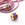 Perlengroßhändler in Deutschland Zylindrische Röhrenperle, goldene Qualität, violette und rote Emaille, 9 x 9,5 mm (1)