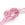 Perlengroßhändler in Deutschland Tschechische Rondelle Glasperle Glanz-Transparent Topas/Rosa 3mm (1 Strang-18 cm)