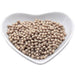 Tschechische Rundperlen perlmuttfarben sandfarben 3 mm (30)