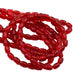 Siam Tschechische Reisperle 6x4mm (1 Strang)