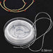 Flaches elastisches Band weiß 0.38 mm – 10-m-Spule (1)