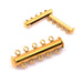 Magnetischer Schiebeverschluss 5 Stränge – Edelstahl goldfarben 31 mm (1)