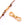 Perlen Einzelhandel Hakenverschluss – goldfarbenes Messing – 16 x 5 mm (1)