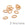 Perlengroßhändler in Deutschland Ovaler Biegering vergoldet 3 Mikron - 4x2.8x0.7mm (10)