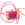 Perlen Einzelhandel Fuchsia-lila gewachste Baumwollschnur 1 mm – (5 m)