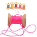 Gedrehte seidige Polyesterschnur – Neonpink 1 mm (5 m)