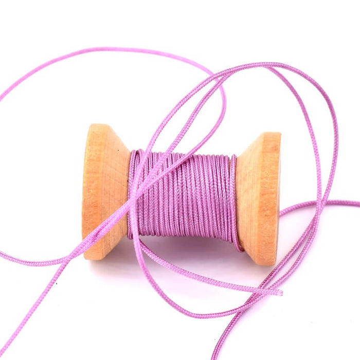 Mauve-lila geflochtene Polyesterschnur – 0.8 mm (5 m)