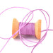 Mauve-lila geflochtene Polyesterschnur – 0.8 mm (5 m)