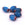 Perlengroßhändler in Deutschland Millefiori-blaue Zylinderperlen 11–12 x 7–8 mm Loch: 1 mm (5)