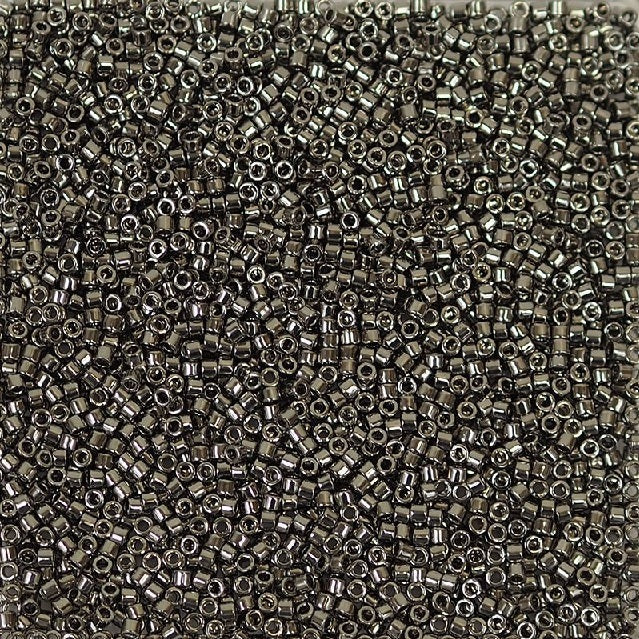 DB021 - 11/0 Delica Stahl - Loch: 0.8 mm (5 g)