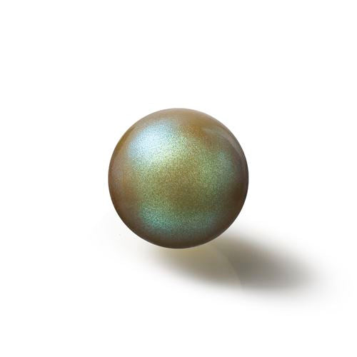 Preciosa Pearlescent Khaki runde Perlen – 4 mm (20)