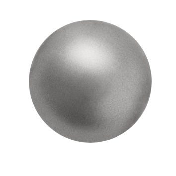 Kaufen Sie Perlen in Deutschland Runde Perlen Preciosa Dunkelgrau - Perleffekt - 6mm (20)