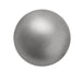 Runde Perlen Preciosa Dunkelgrau - Perleffekt - 6mm (20)