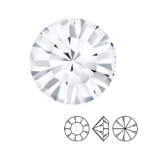 Kristall-Rundstein Preciosa Maxima Crystal foiled SS16-3,8 mm (10)