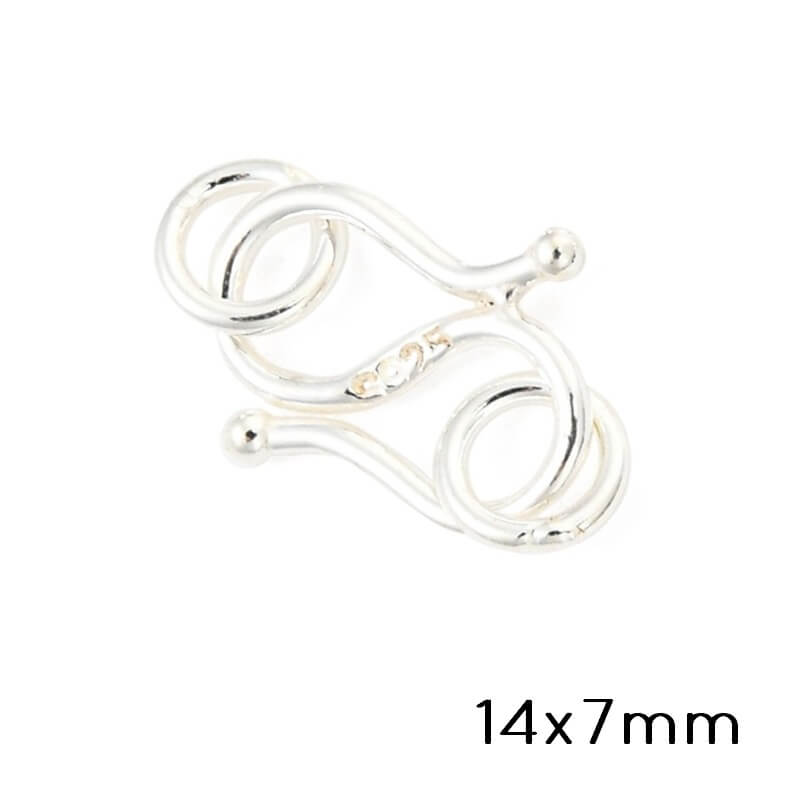 Drehverschluss, Silberfarben Für 42 X 22 Mm Oval-Ösen