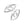 Perlen Einzelhandel Augen-Charm-Verbinder aus Sterlingsilber 925 – 10 x 5 mm (2)