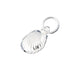 Jakobsmuschelschale Anhänger 11x8mm Sterling Silber - Loch: 2.8mm (1)