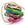 Perlen Einzelhandel Recyceltes Sari-Seidenband mehrfarbig – ausgefranst und zerknittert – 30 mm (1 m)
