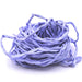 Lavendelblaues handgefärbtes Naturseidenband 2 mm (1 m)