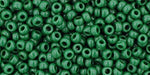 cc47H – Toho-Perlen 11/0. rund undurchsichtig Kieferngrün (10 g)