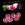 Perlen Einzelhandel Neonrosa Harzblume 25 mm – Loch: 2 mm (2)