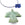 Perlen Einzelhandel Grüner Jade-Anhänger, Perle, Vogel, Adler, Kondor, 25 x 25 mm (1)