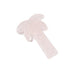 Rosenquarz Palmenanhänger 28x22mm - Loch: 1mm (1)