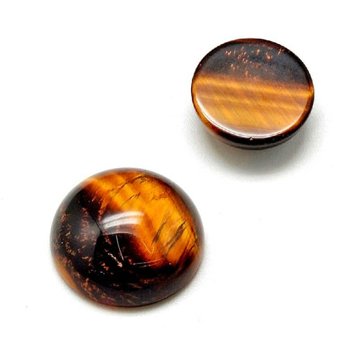 Runder Cabochon Tigerauge 8 mm (1)