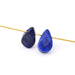 Tropfenanhänger Lapislazuli facettiert – 10 x 6–8 mm (2)