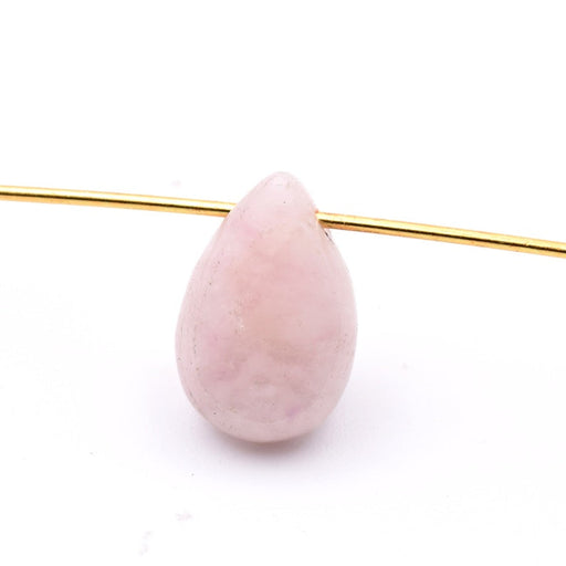 Facettierter Lepidolith-Tropfenanhänger 12 x 6 mm (1)