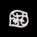 Durchbrochener Muschel-Anhänger (Arabesken-Design) – 20 mm – Bohrung: 1.8 mm (1)